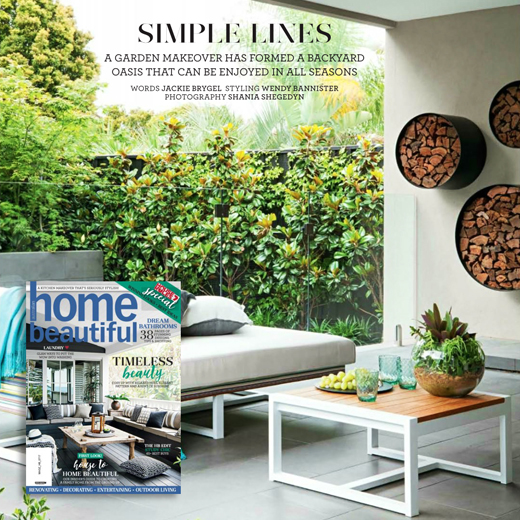 Esjay Landscapes feature in Home Beautiful Magazine