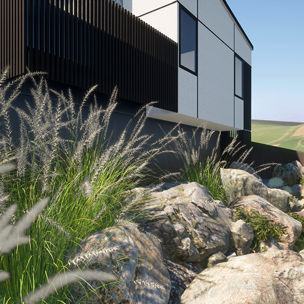 Highton Landscape Design Render by Esjay Landscapes