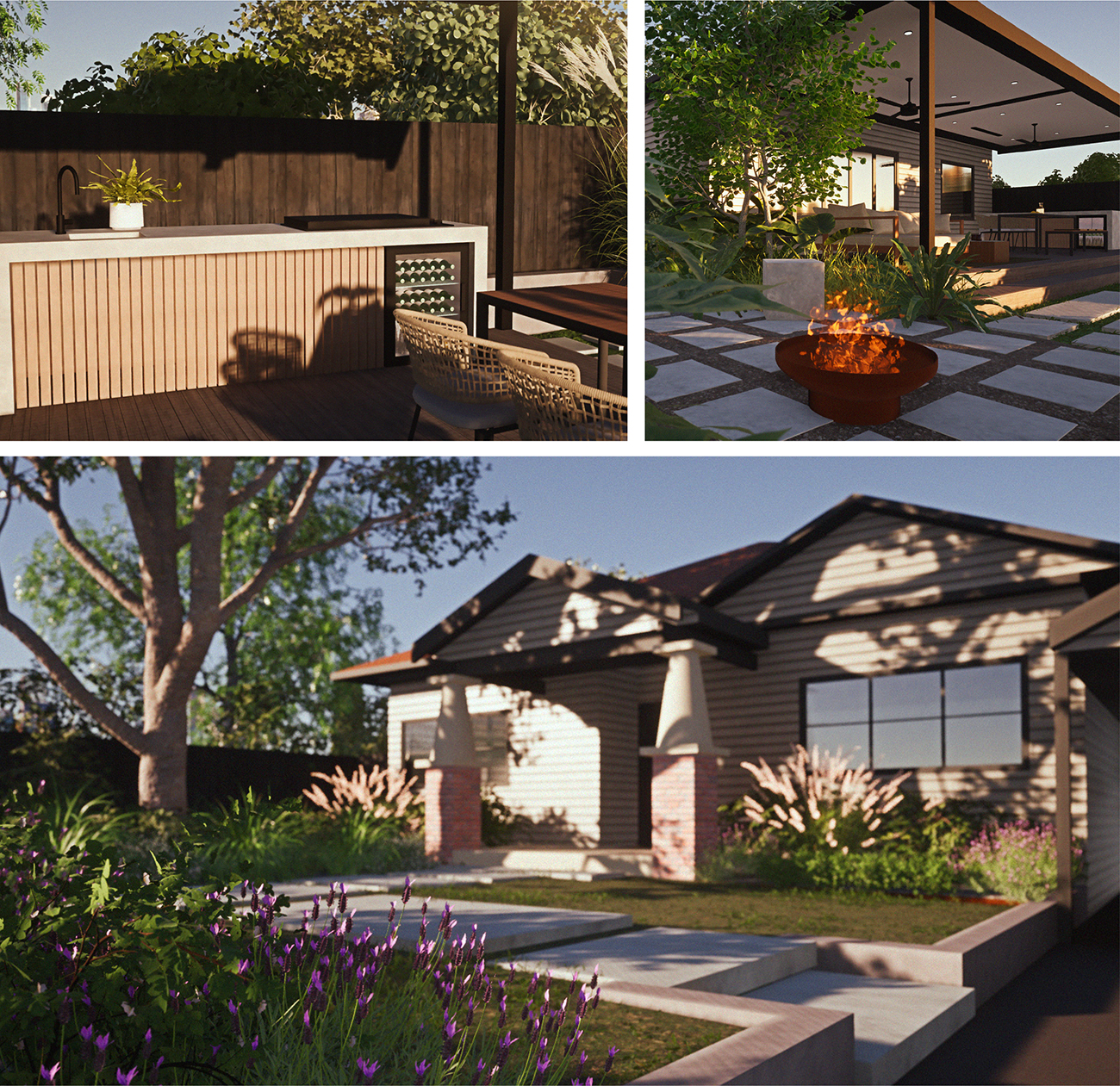 Murrumbeena Design by Esjay Landscapes + Pools